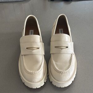Steve Madden Beige Loafers for Men